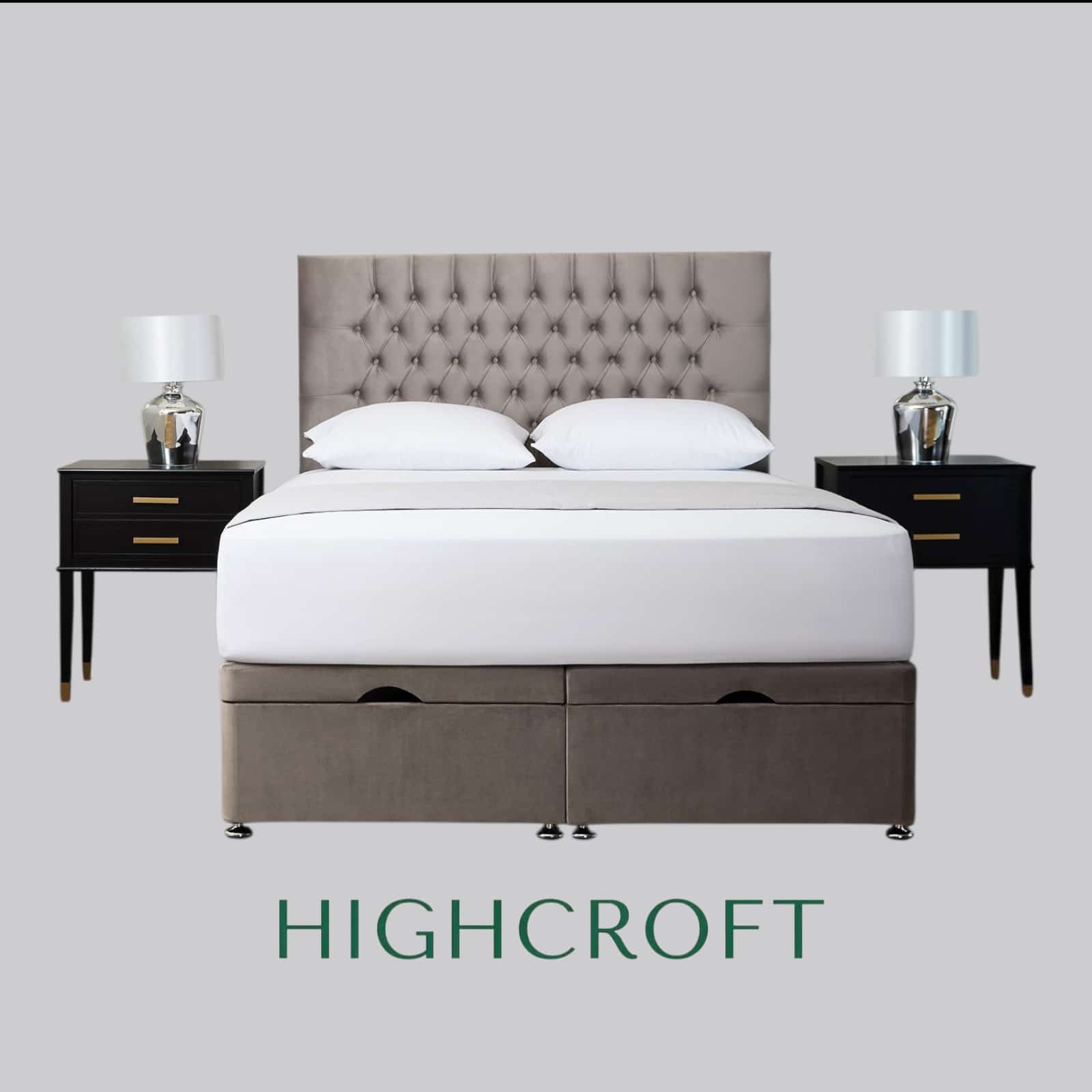 Chesterfield Ottoman Divan Bed Set - Image 6