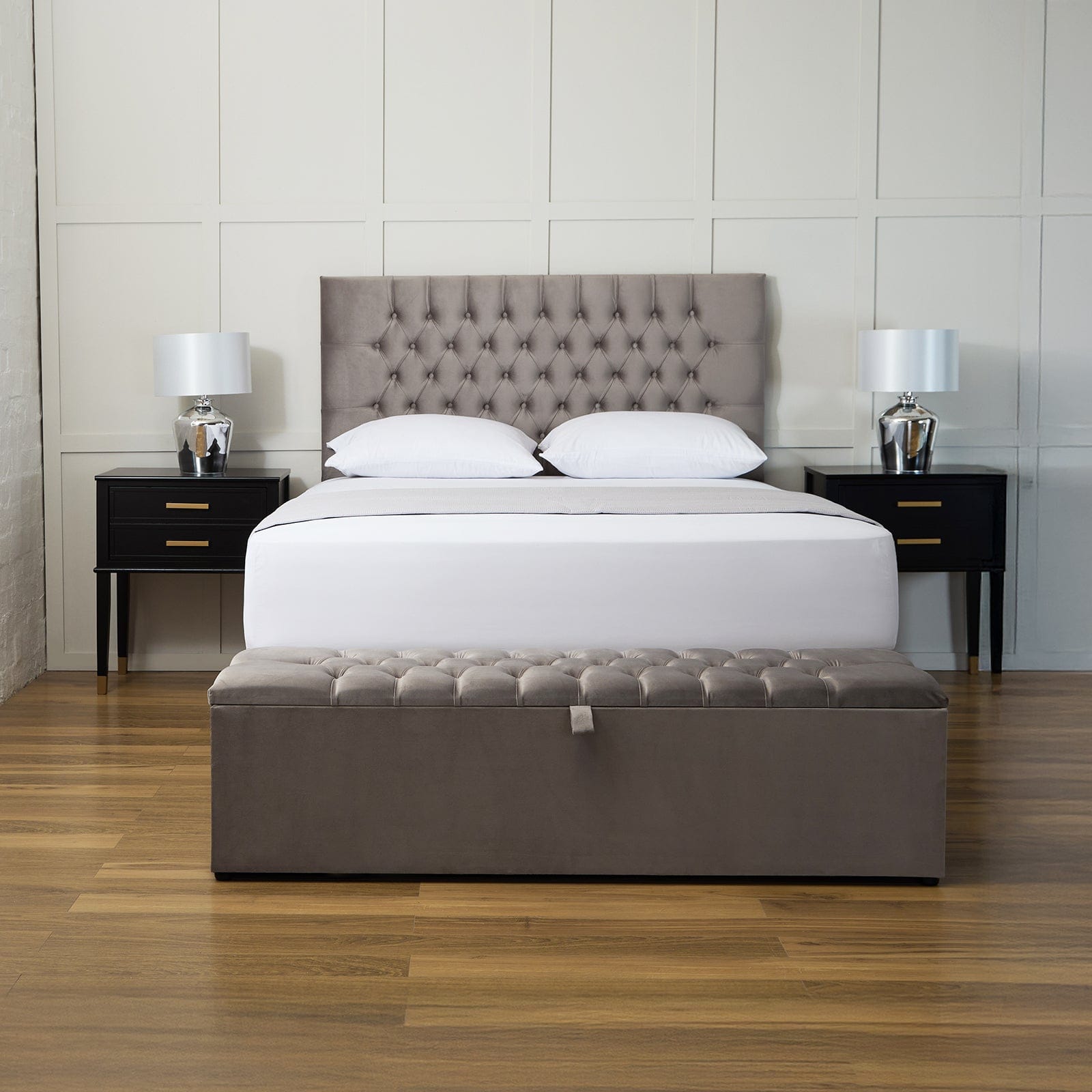 Chesterfield Ottoman Divan Bed Set - Image 4