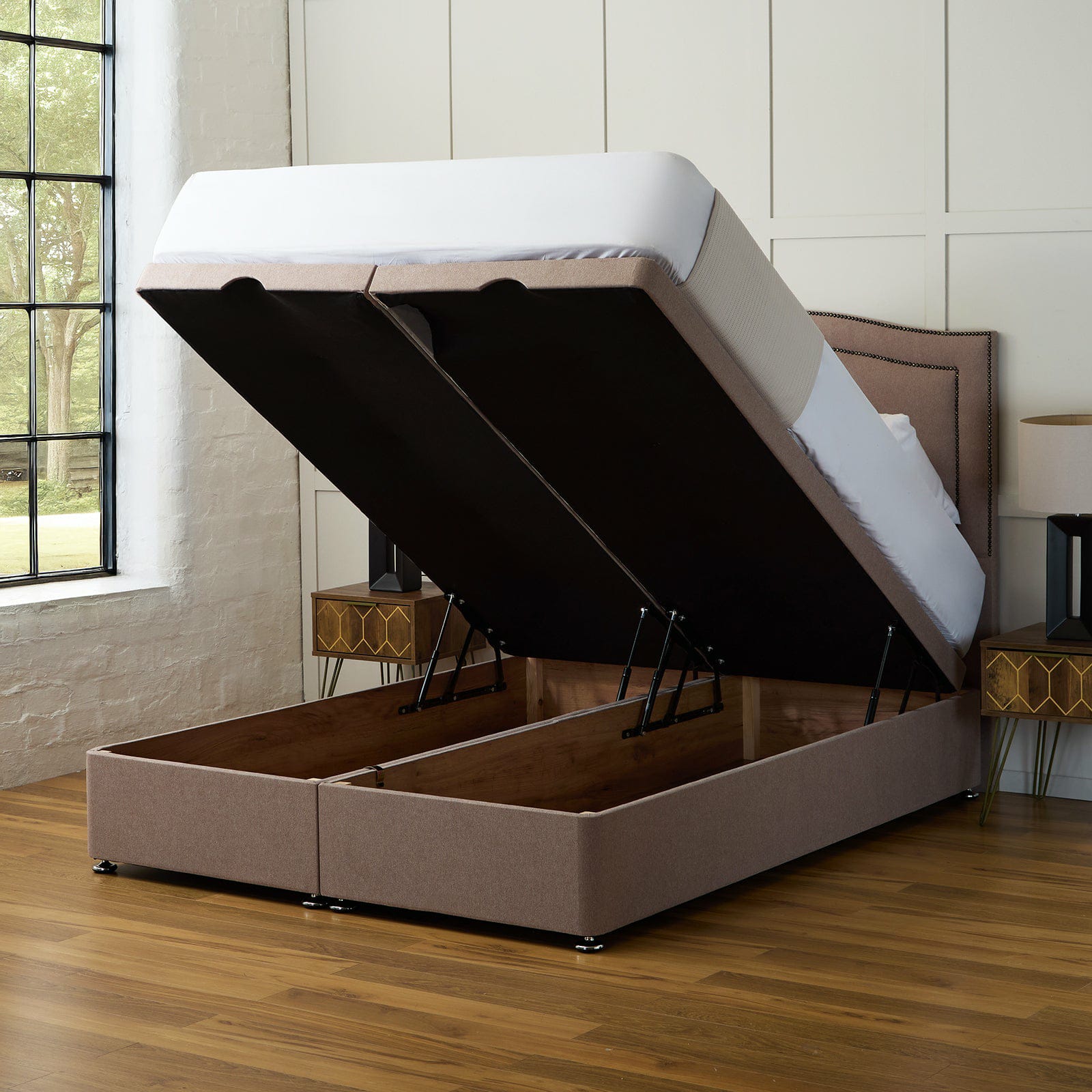 Rose Ottoman Divan Bed Set - Image 6