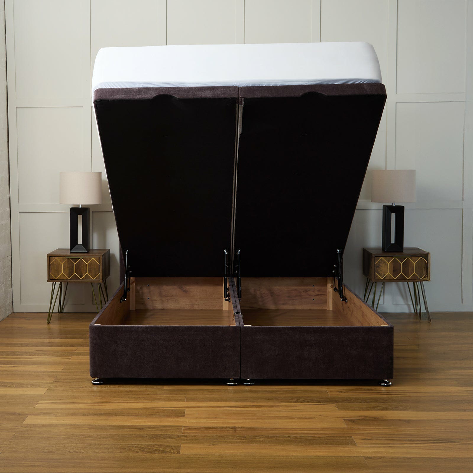 Oliver Winged Ottoman Divan Bed Set - Image 6