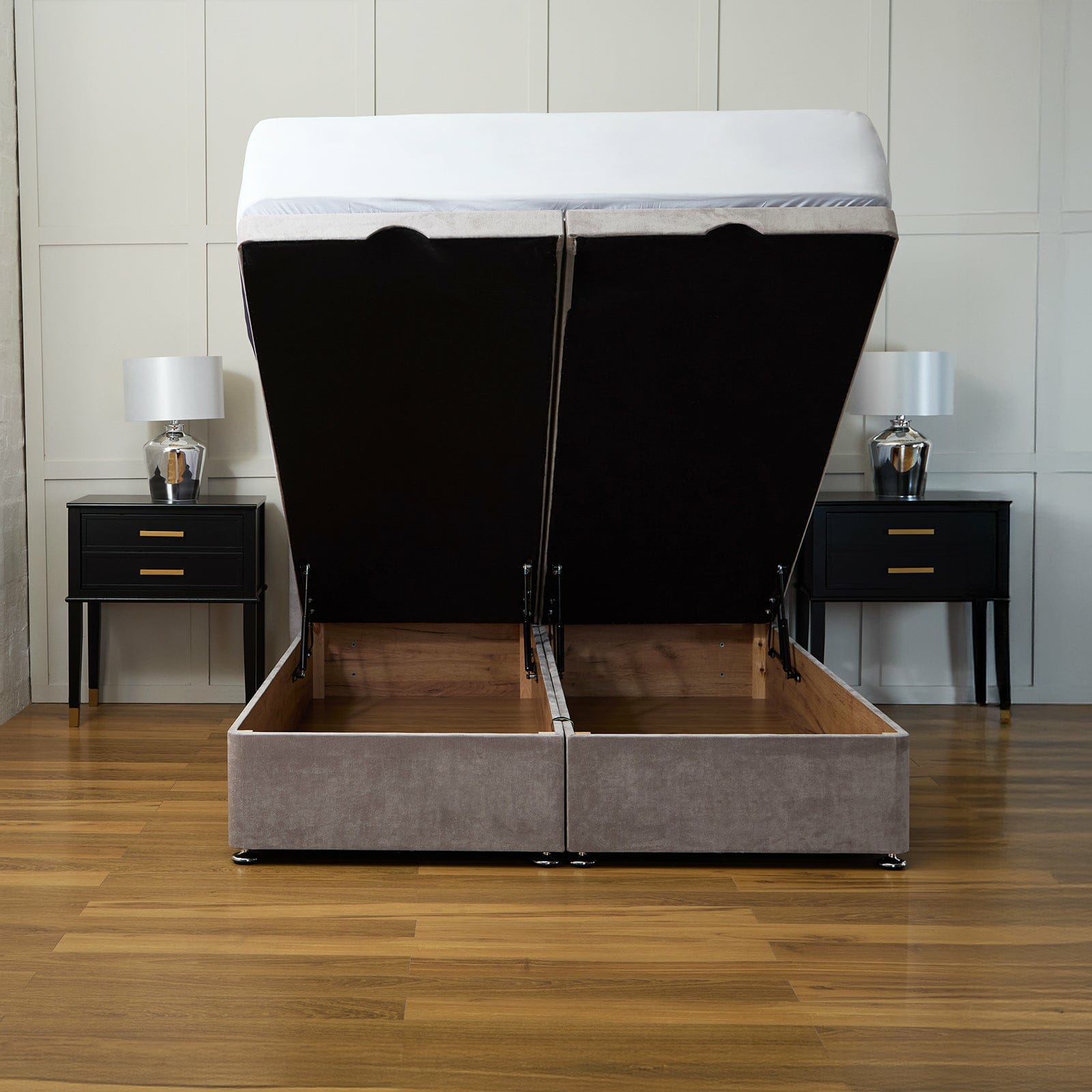 Sana Winged Ottoman Divan Bed Set - Image 3