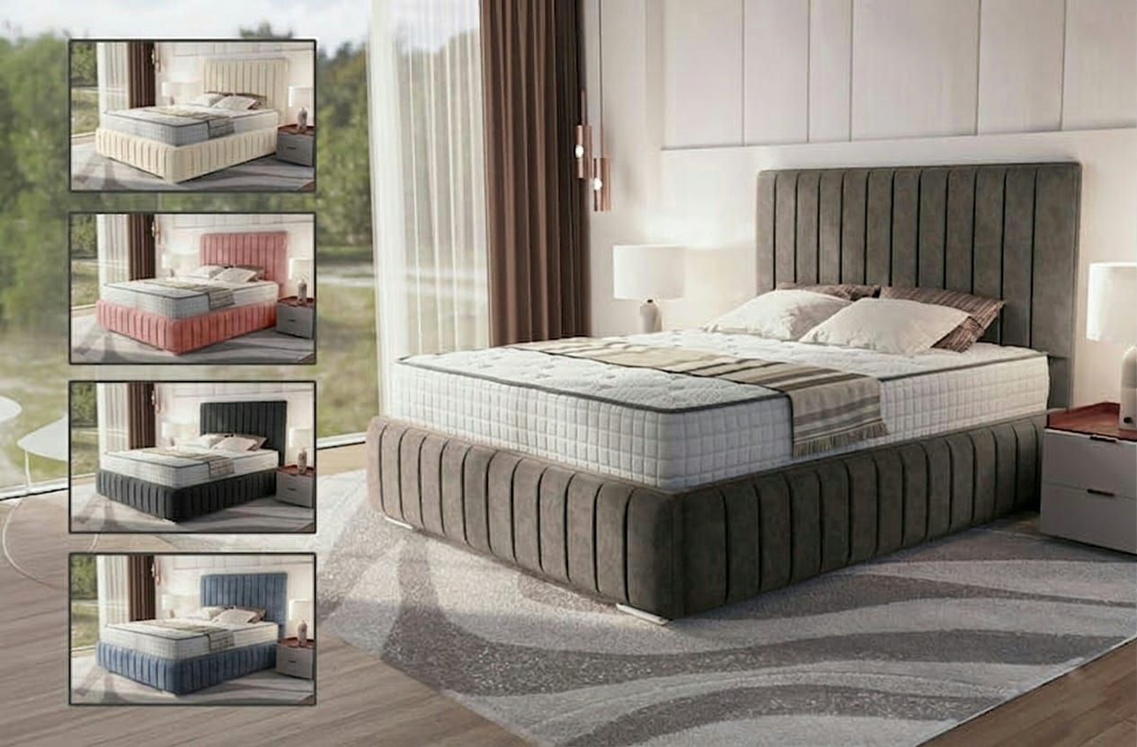 Milan Upholstered Bed - Image 5
