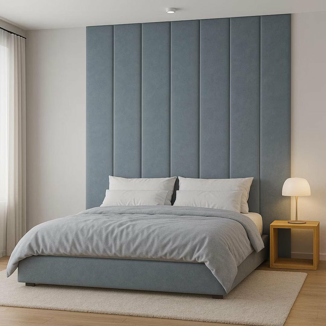 Yatin Upholstered Bed Frame with High Headboard