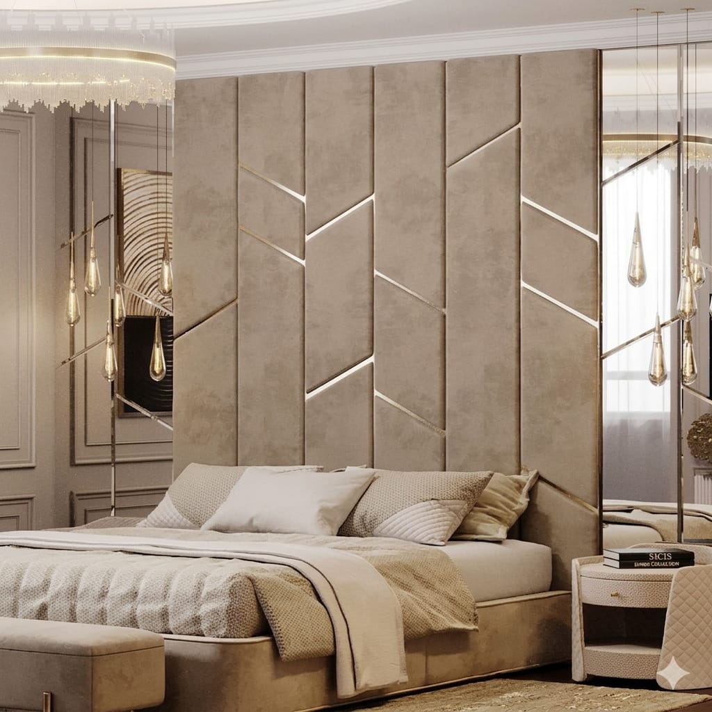 Prime Luxury Bed Frame With High Headboard