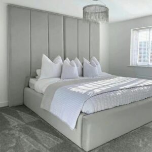 Mario Bed Frame With Tall and Wide Headboard