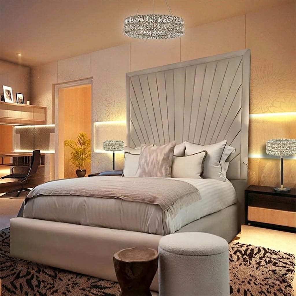 Vivian High End Upholstered Bed Frame